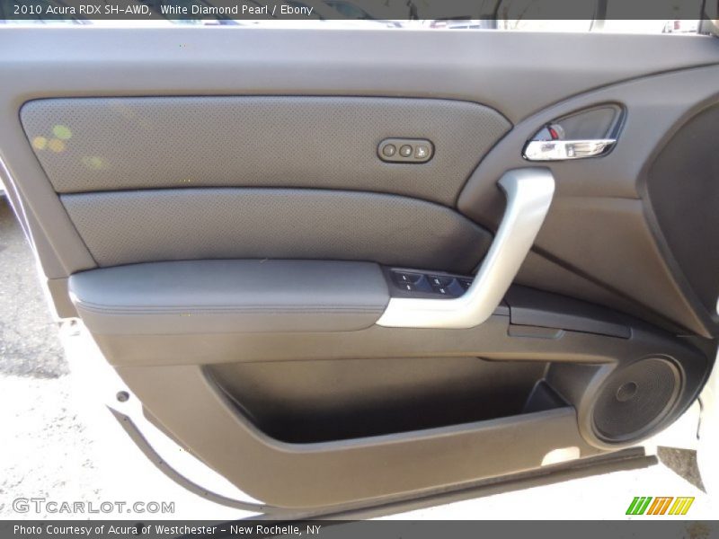 White Diamond Pearl / Ebony 2010 Acura RDX SH-AWD