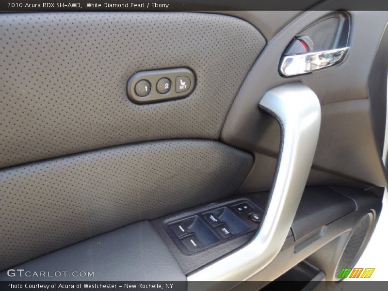 White Diamond Pearl / Ebony 2010 Acura RDX SH-AWD