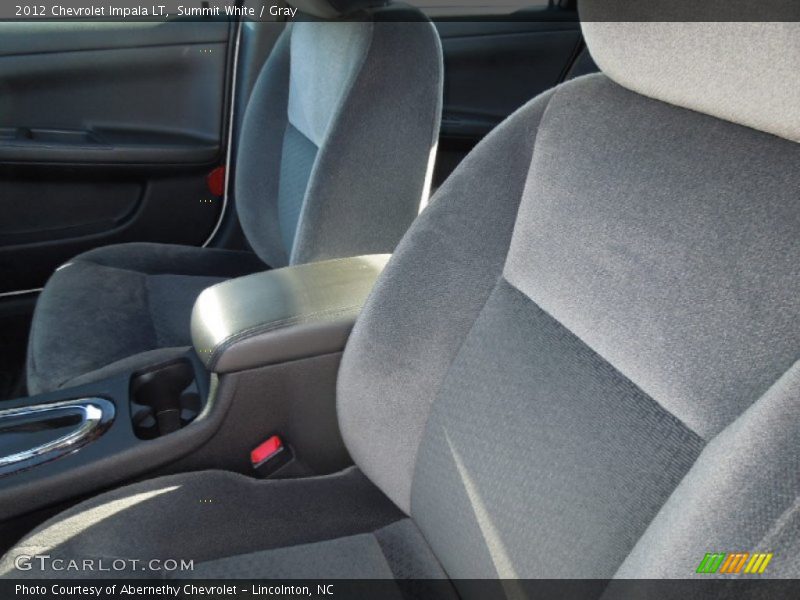 Summit White / Gray 2012 Chevrolet Impala LT