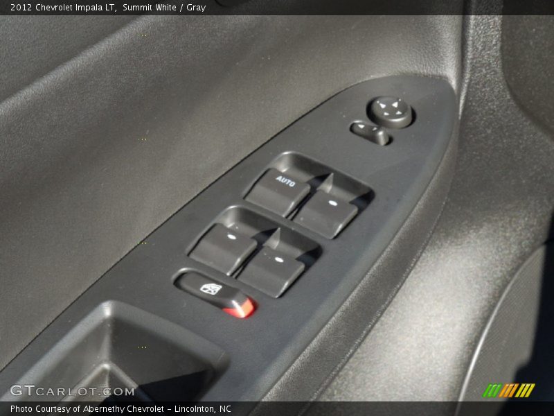 Summit White / Gray 2012 Chevrolet Impala LT