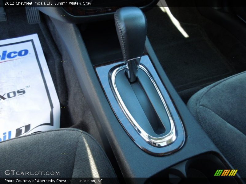 Summit White / Gray 2012 Chevrolet Impala LT