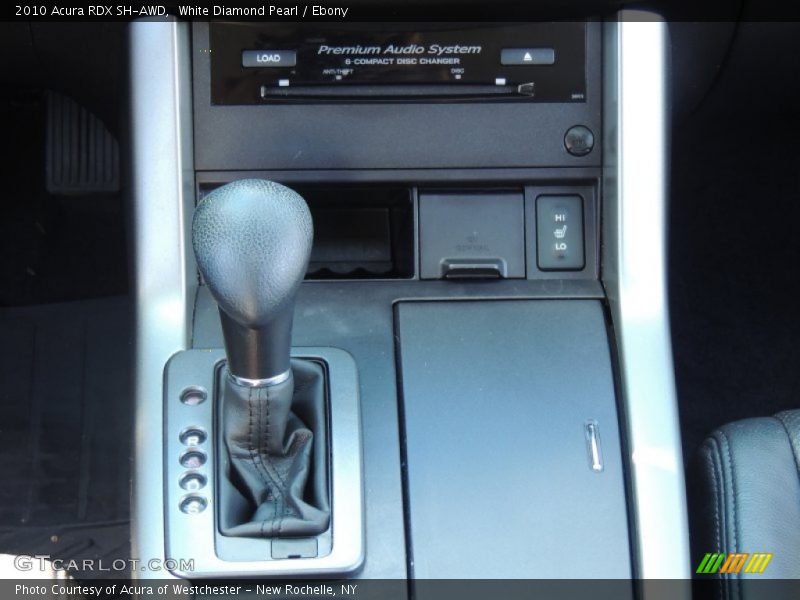 White Diamond Pearl / Ebony 2010 Acura RDX SH-AWD
