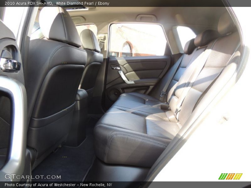 White Diamond Pearl / Ebony 2010 Acura RDX SH-AWD
