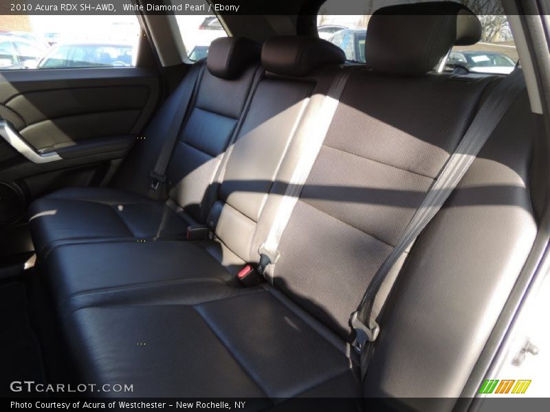 White Diamond Pearl / Ebony 2010 Acura RDX SH-AWD