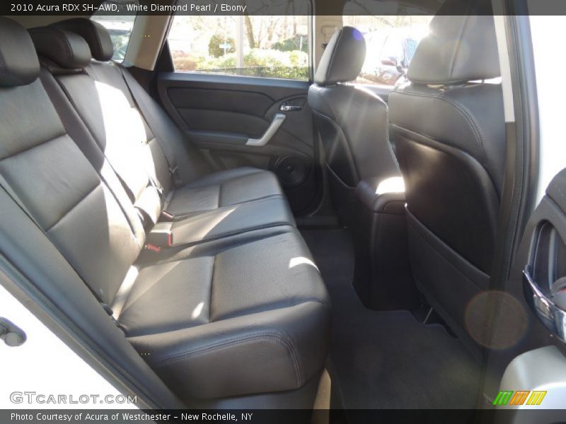 White Diamond Pearl / Ebony 2010 Acura RDX SH-AWD