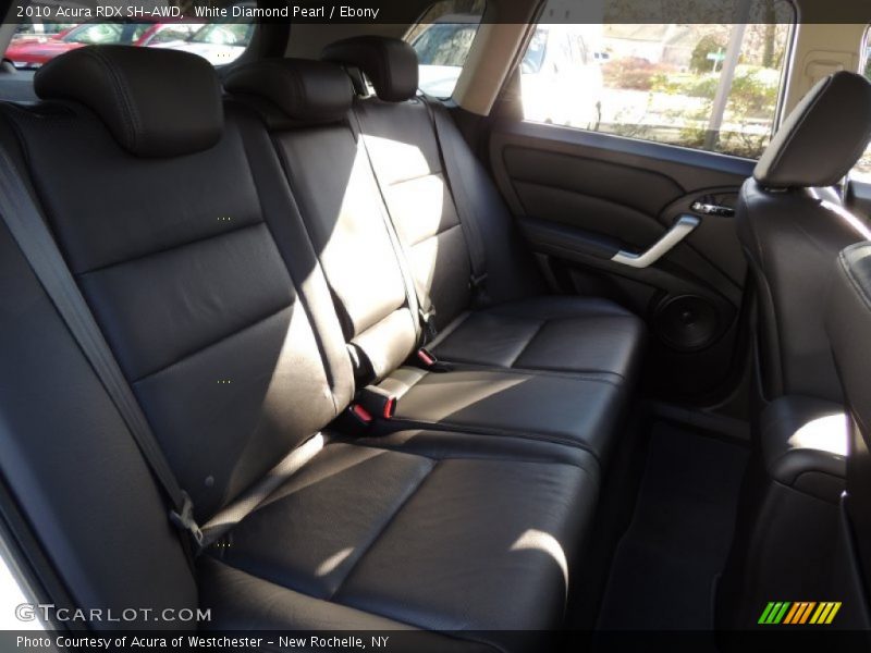 White Diamond Pearl / Ebony 2010 Acura RDX SH-AWD