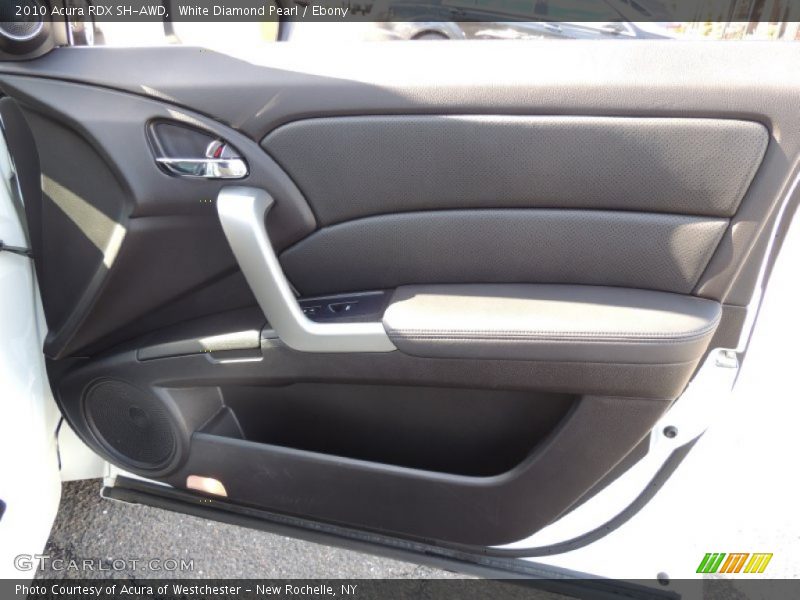 White Diamond Pearl / Ebony 2010 Acura RDX SH-AWD