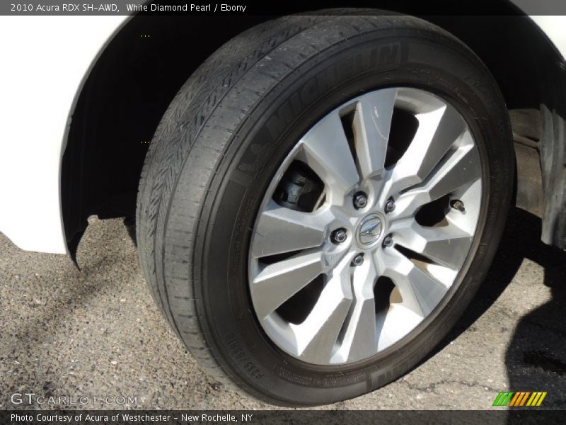 White Diamond Pearl / Ebony 2010 Acura RDX SH-AWD