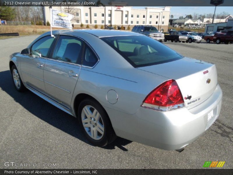 Silver Ice Metallic / Ebony 2012 Chevrolet Impala LT