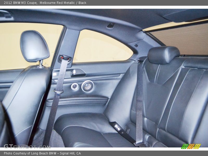 Rear Seat of 2012 M3 Coupe