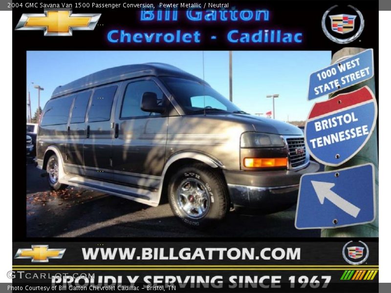 Pewter Metallic / Neutral 2004 GMC Savana Van 1500 Passenger Conversion