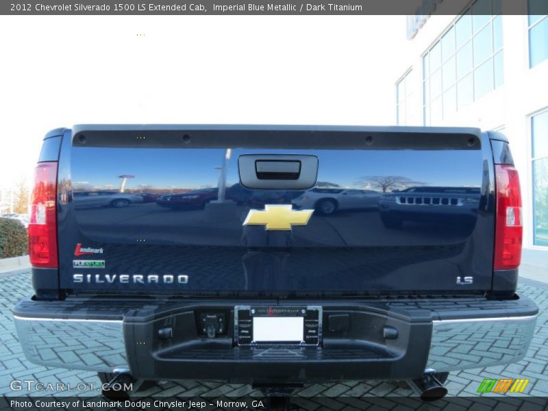 Imperial Blue Metallic / Dark Titanium 2012 Chevrolet Silverado 1500 LS Extended Cab