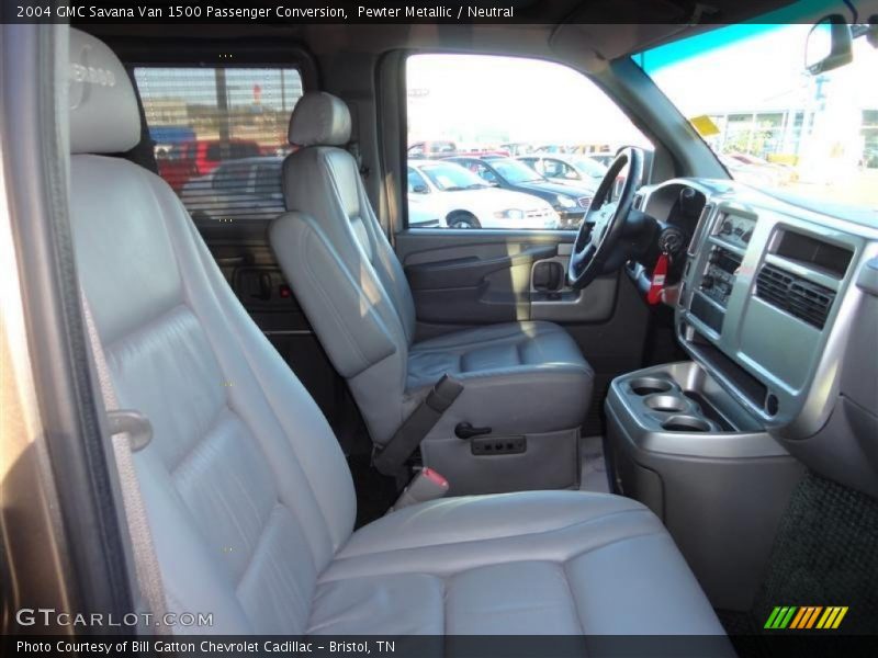Front Seat of 2004 Savana Van 1500 Passenger Conversion