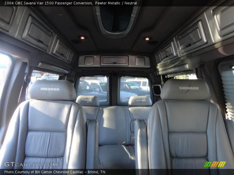 Rear Seat of 2004 Savana Van 1500 Passenger Conversion