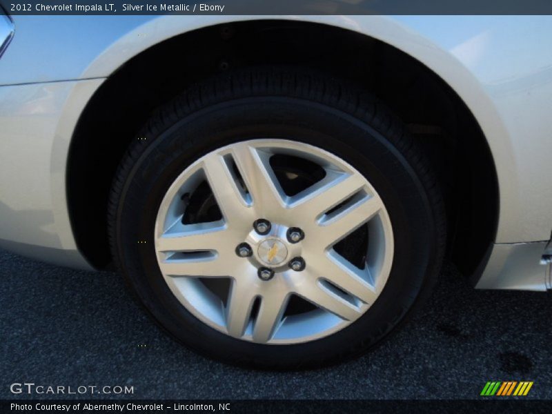 Silver Ice Metallic / Ebony 2012 Chevrolet Impala LT