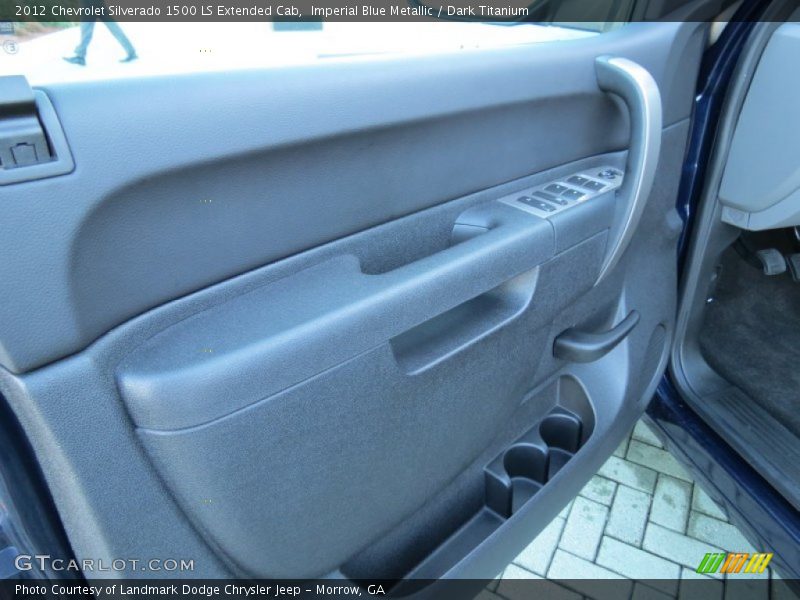 Imperial Blue Metallic / Dark Titanium 2012 Chevrolet Silverado 1500 LS Extended Cab