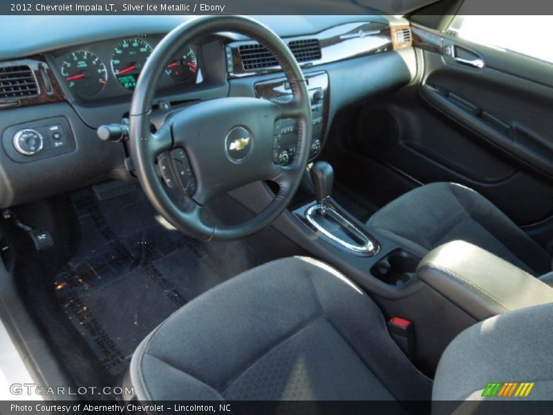 Silver Ice Metallic / Ebony 2012 Chevrolet Impala LT