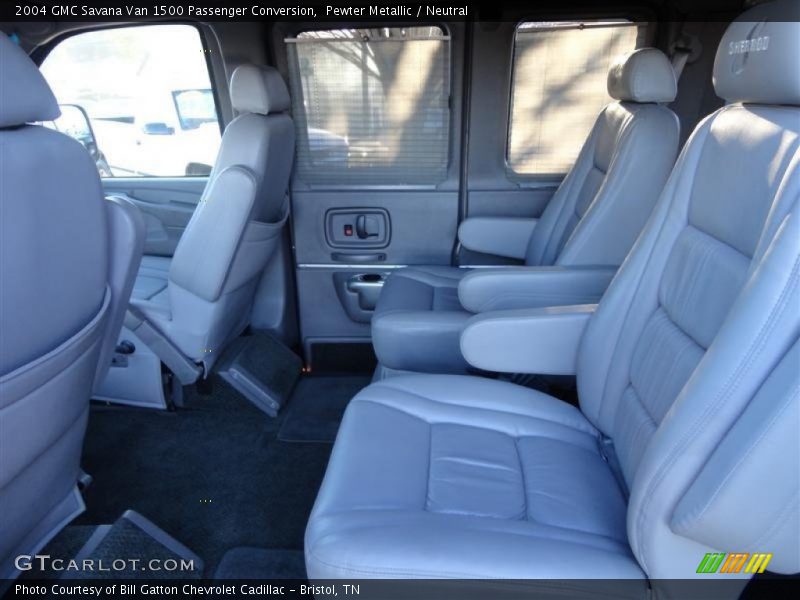 Rear Seat of 2004 Savana Van 1500 Passenger Conversion