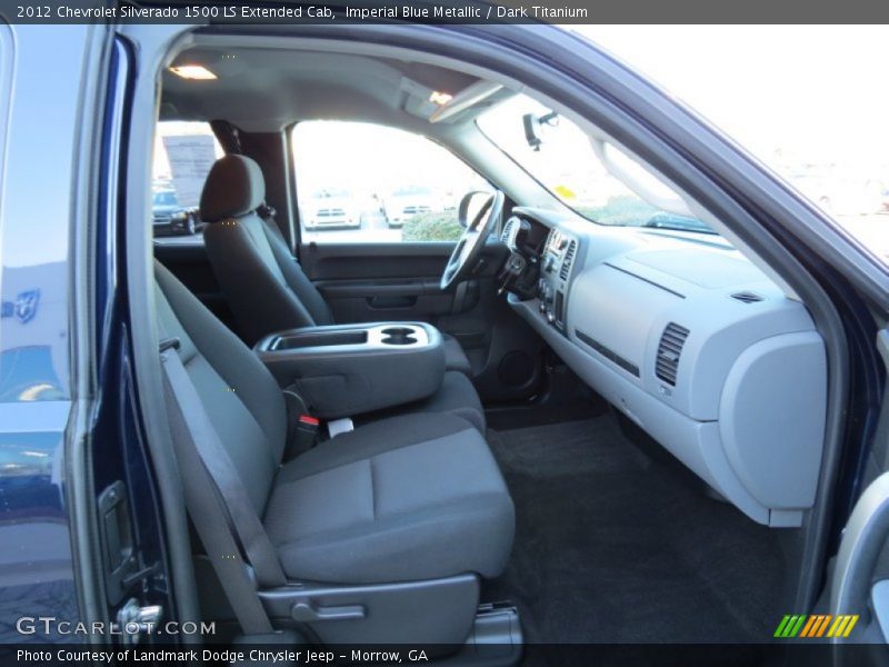 Imperial Blue Metallic / Dark Titanium 2012 Chevrolet Silverado 1500 LS Extended Cab