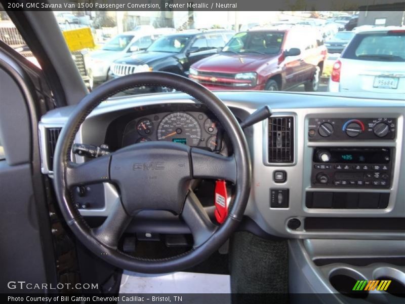 Dashboard of 2004 Savana Van 1500 Passenger Conversion