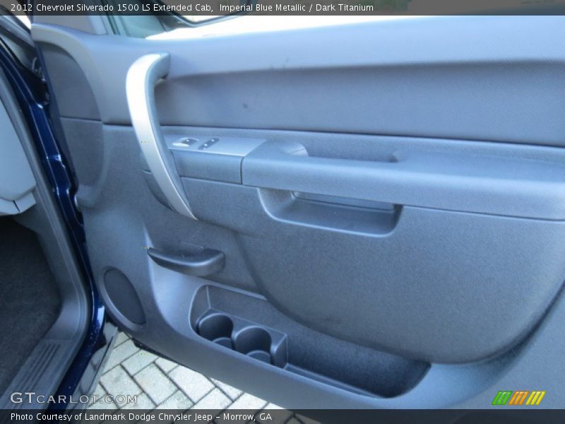 Imperial Blue Metallic / Dark Titanium 2012 Chevrolet Silverado 1500 LS Extended Cab