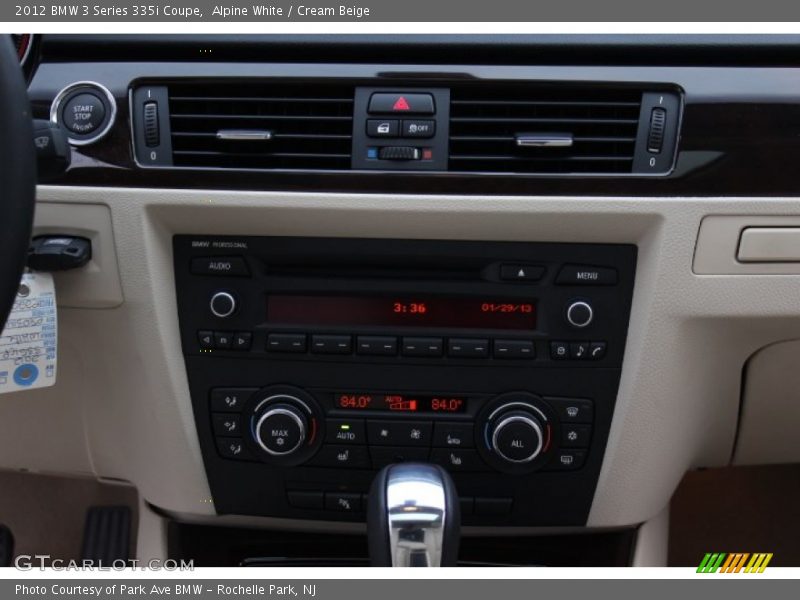 Alpine White / Cream Beige 2012 BMW 3 Series 335i Coupe