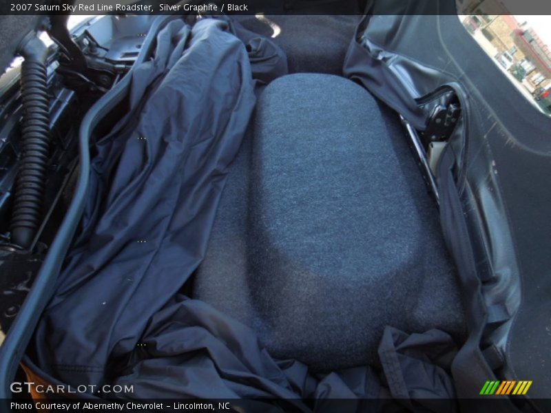  2007 Sky Red Line Roadster Trunk