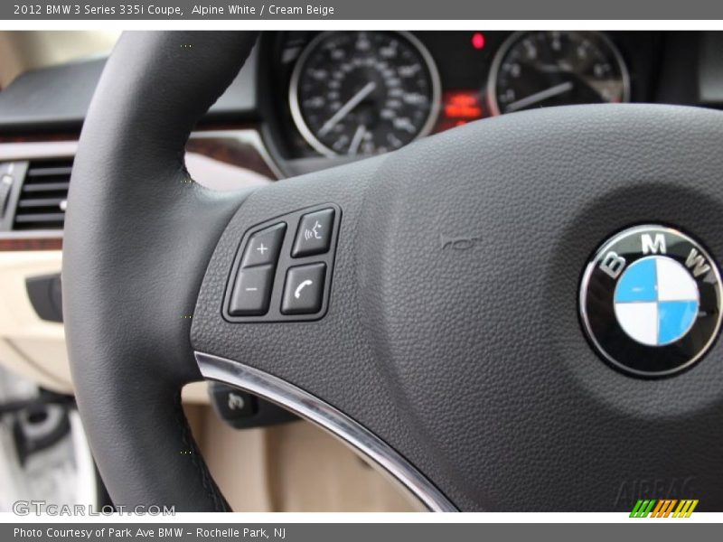 Alpine White / Cream Beige 2012 BMW 3 Series 335i Coupe
