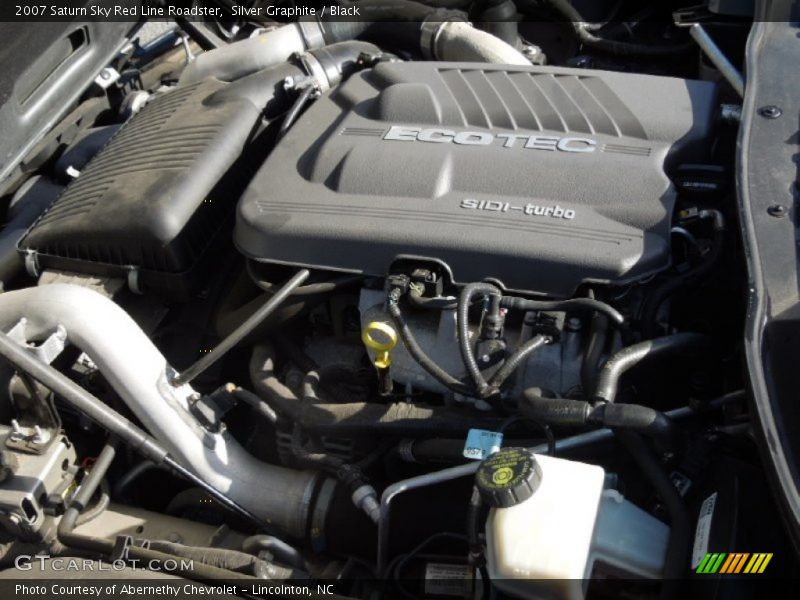  2007 Sky Red Line Roadster Engine - 2.0 Liter Turbocharged DOHC 16V VVT ECOTEC 4 Cylinder