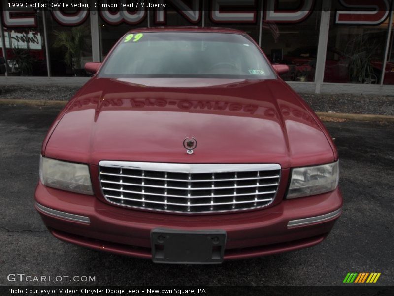 Crimson Pearl / Mulberry 1999 Cadillac DeVille Sedan