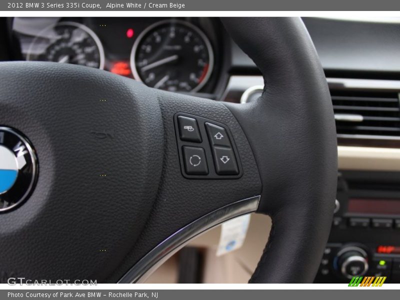 Alpine White / Cream Beige 2012 BMW 3 Series 335i Coupe