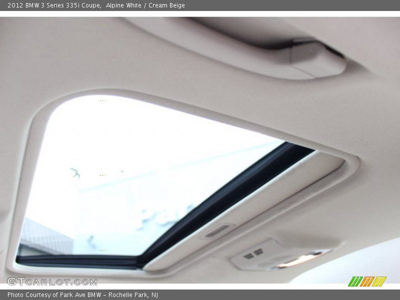 Alpine White / Cream Beige 2012 BMW 3 Series 335i Coupe