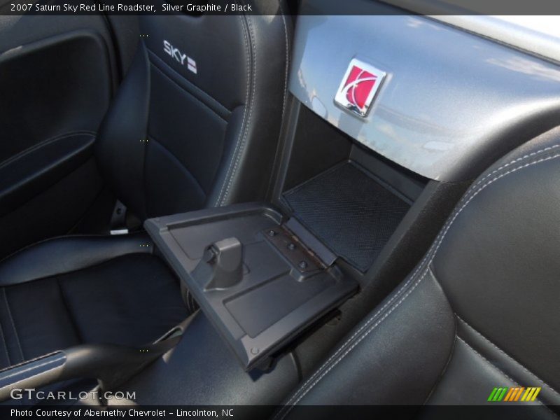 Silver Graphite / Black 2007 Saturn Sky Red Line Roadster