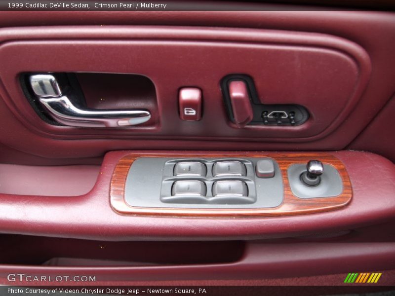 Crimson Pearl / Mulberry 1999 Cadillac DeVille Sedan