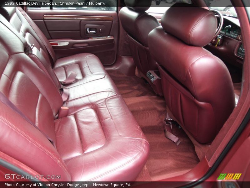 Crimson Pearl / Mulberry 1999 Cadillac DeVille Sedan