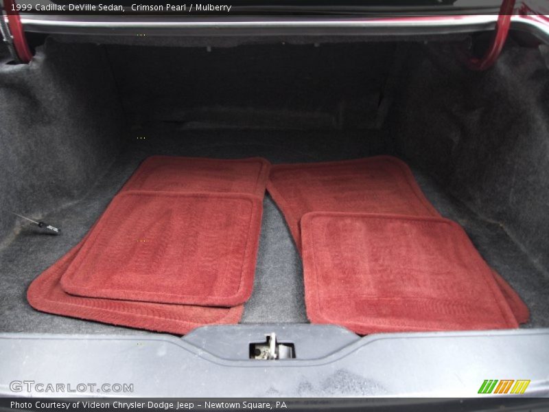 Crimson Pearl / Mulberry 1999 Cadillac DeVille Sedan