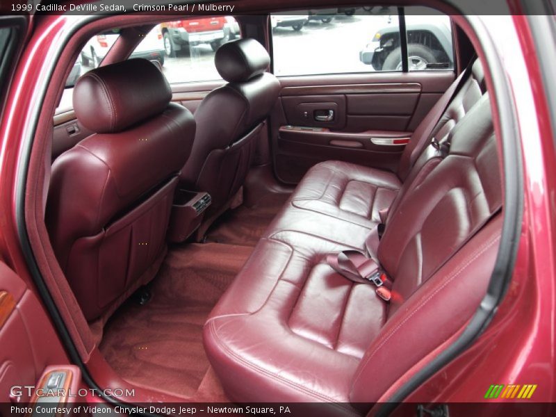Crimson Pearl / Mulberry 1999 Cadillac DeVille Sedan
