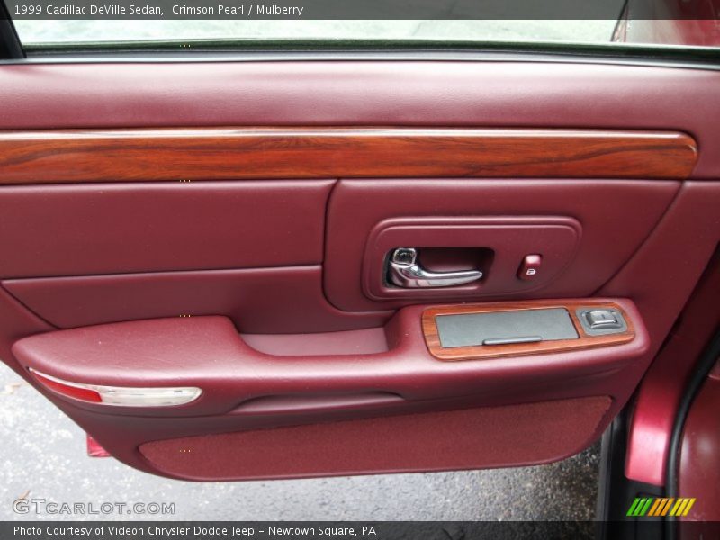 Crimson Pearl / Mulberry 1999 Cadillac DeVille Sedan