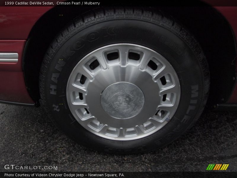 Crimson Pearl / Mulberry 1999 Cadillac DeVille Sedan