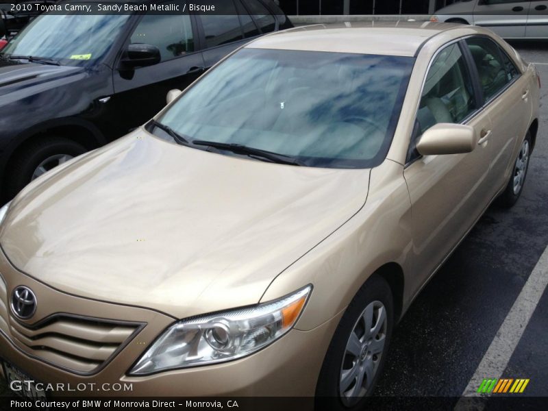 Sandy Beach Metallic / Bisque 2010 Toyota Camry