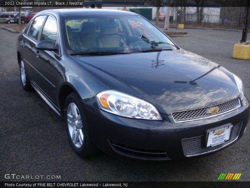 Black / Neutral 2012 Chevrolet Impala LT