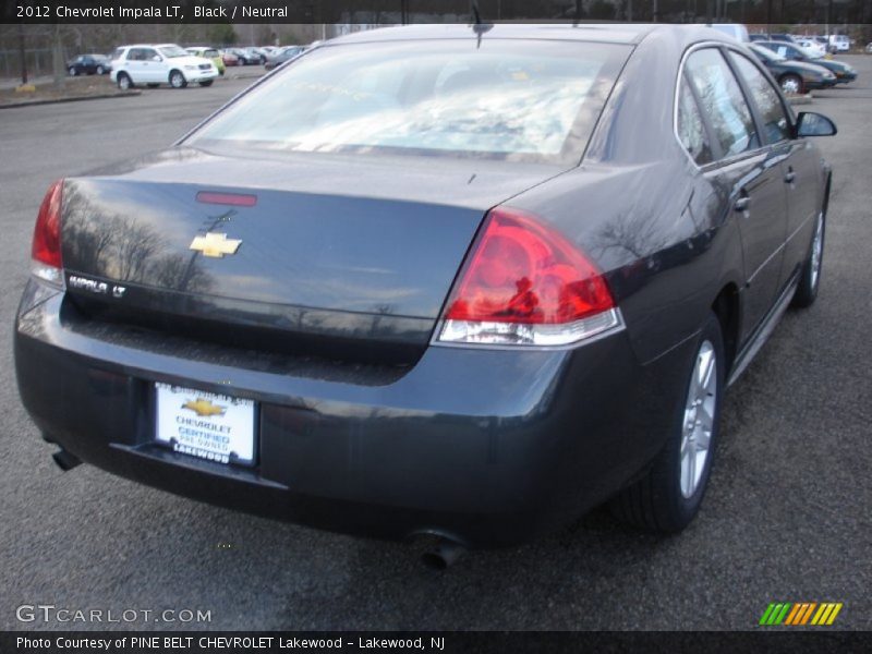 Black / Neutral 2012 Chevrolet Impala LT