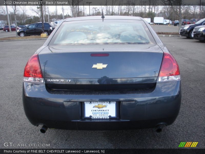 Black / Neutral 2012 Chevrolet Impala LT