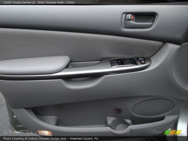 Silver Shadow Pearl / Stone 2008 Toyota Sienna LE