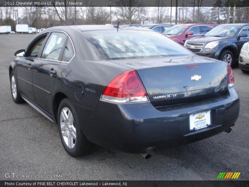 Black / Neutral 2012 Chevrolet Impala LT