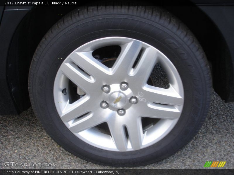 Black / Neutral 2012 Chevrolet Impala LT