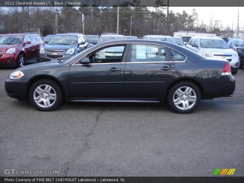 Black / Neutral 2012 Chevrolet Impala LT