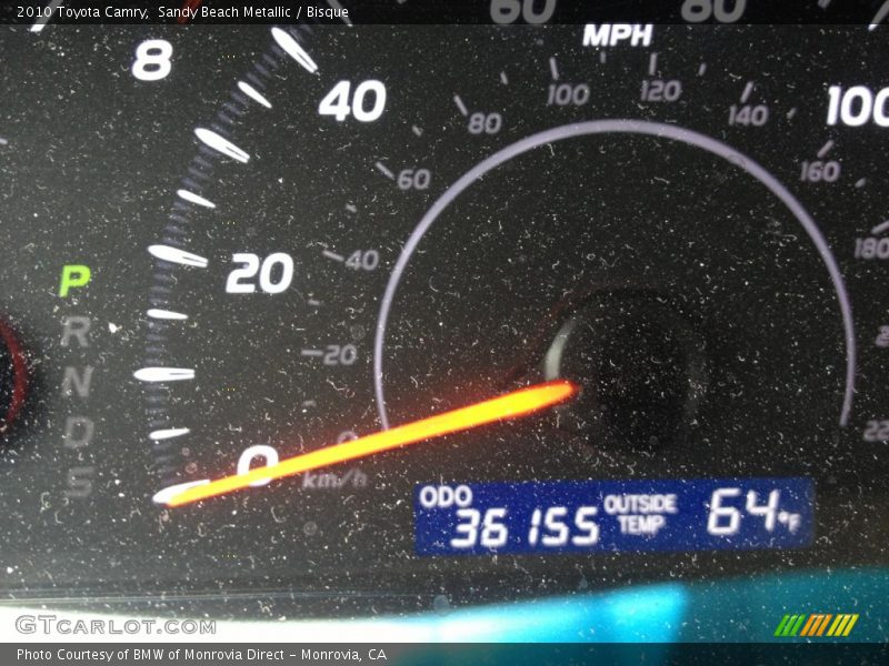 Sandy Beach Metallic / Bisque 2010 Toyota Camry