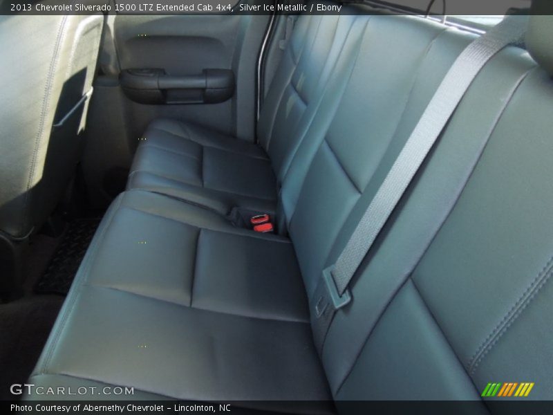 Silver Ice Metallic / Ebony 2013 Chevrolet Silverado 1500 LTZ Extended Cab 4x4