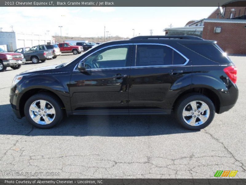 Black Granite Metallic / Jet Black 2013 Chevrolet Equinox LT